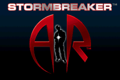 Alex Rider Stormbreaker title screen for GameBoy Advance
